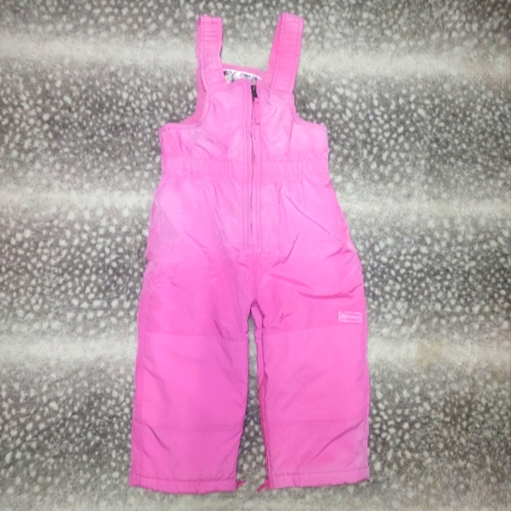 Pink Snowbibs